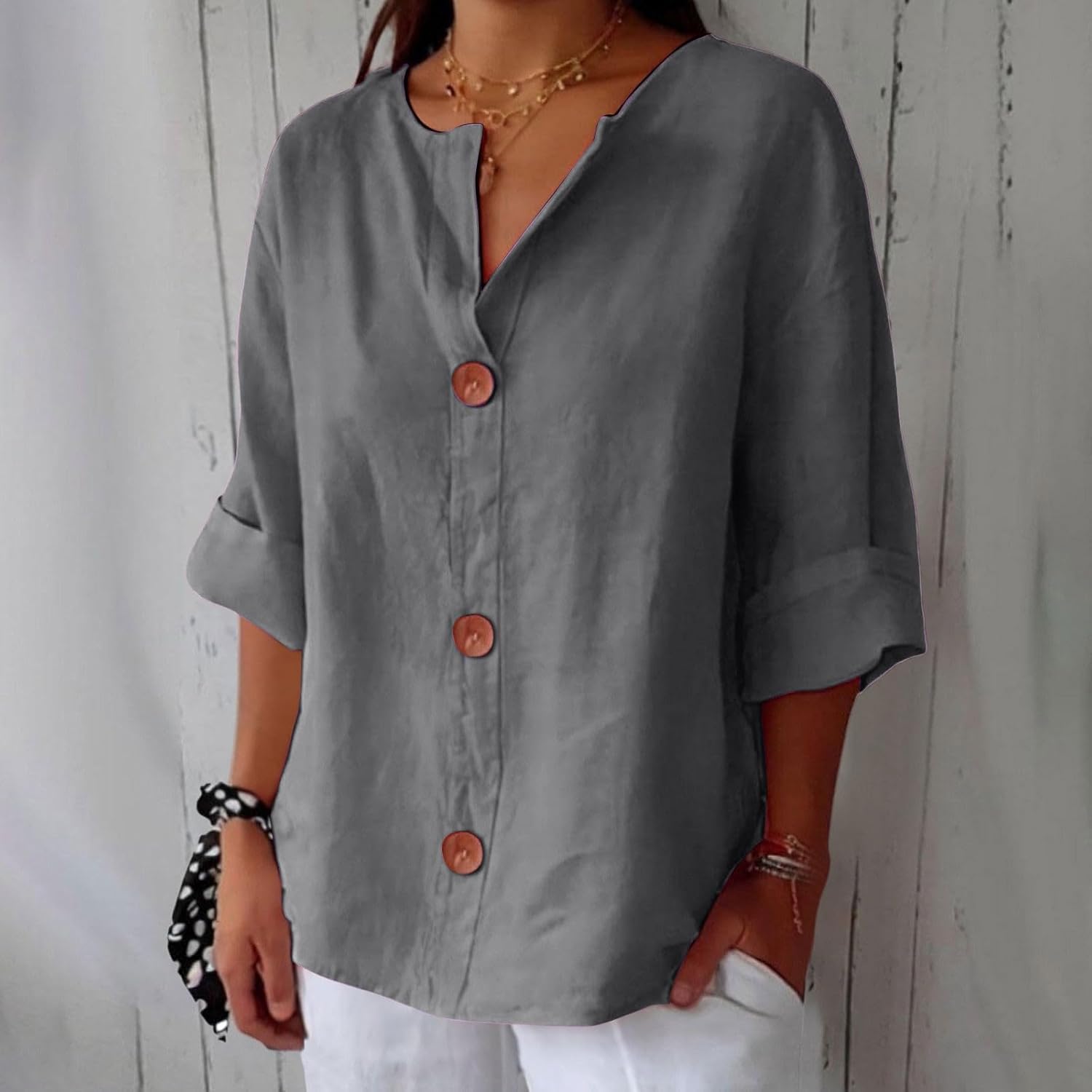 Mave | Open Collar Shirt