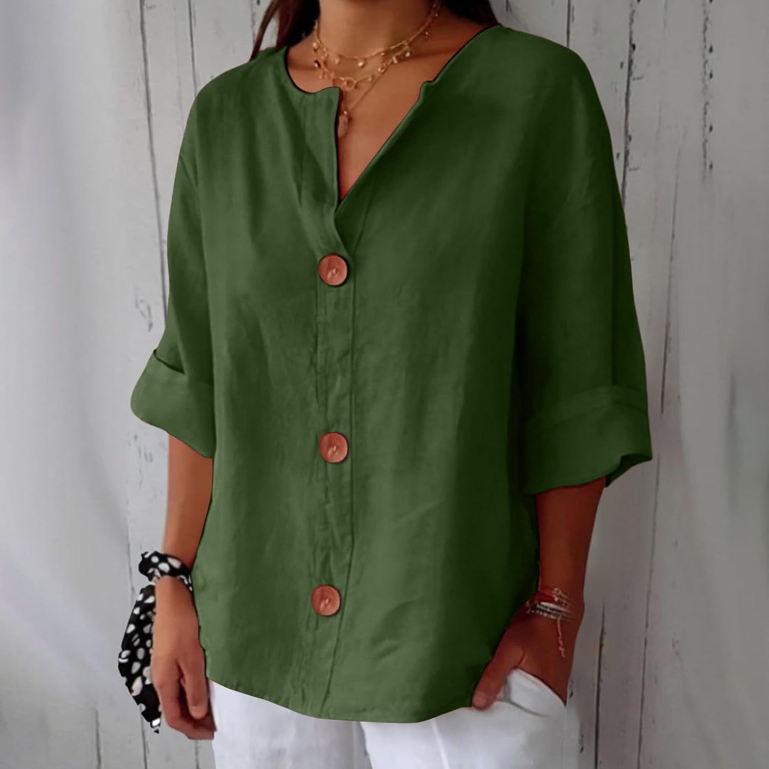 Mave | Open Collar Shirt