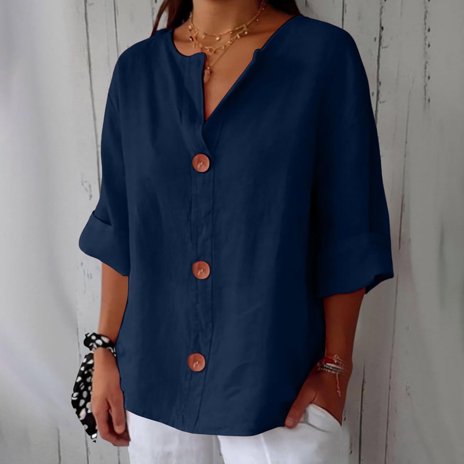 Mave | Open Collar Shirt