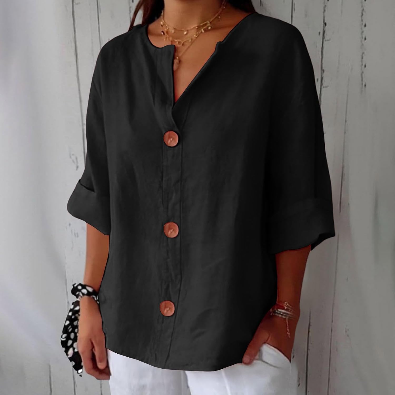 Mave | Open Collar Shirt