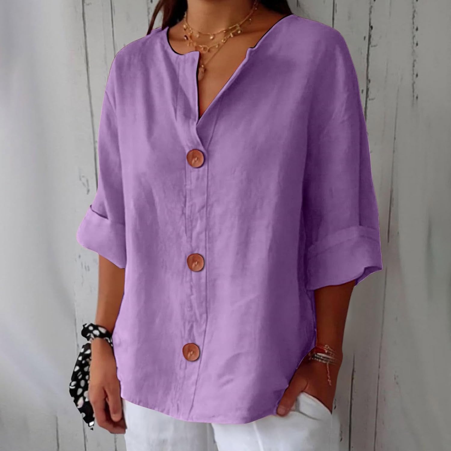 Mave | Open Collar Shirt