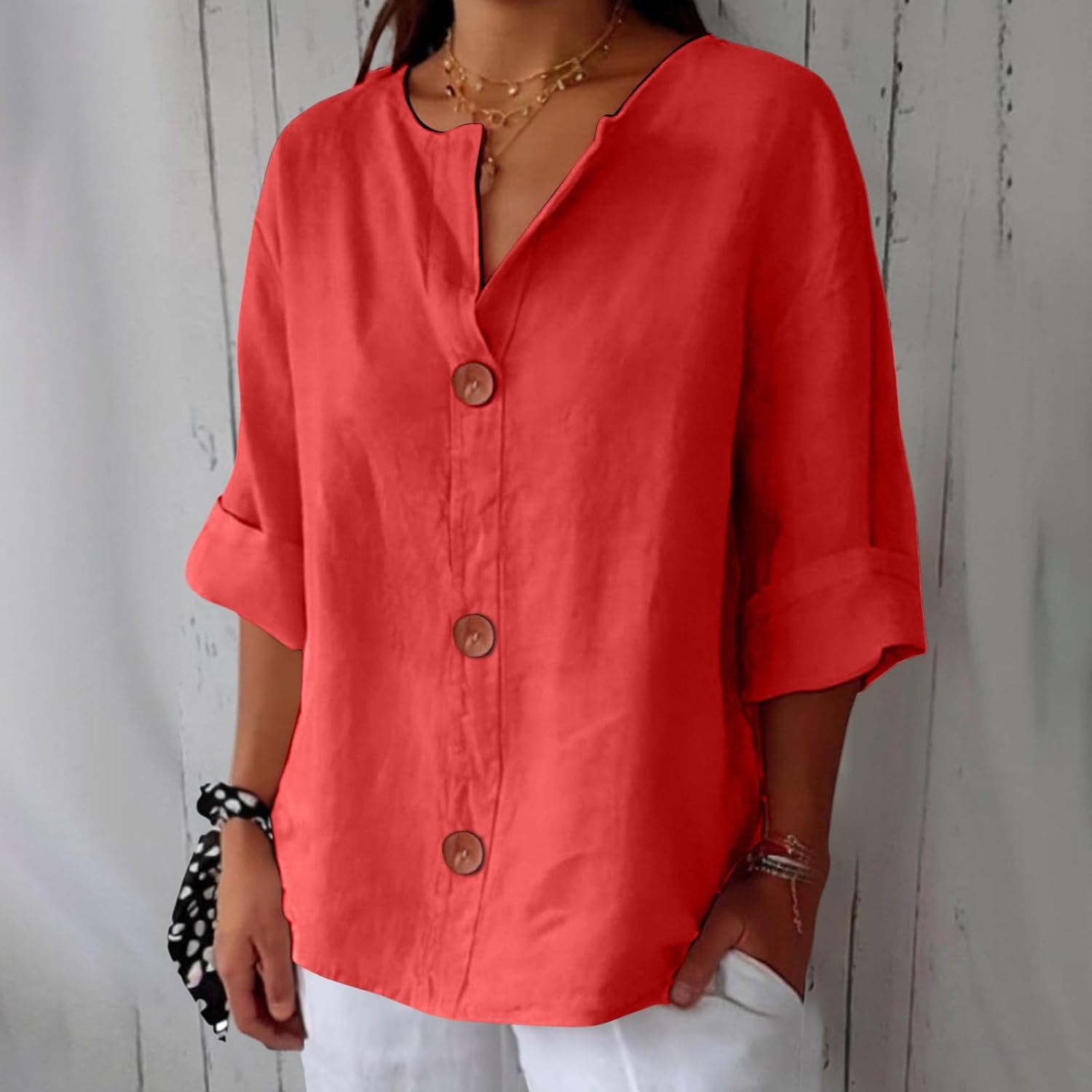 Mave | Open Collar Shirt
