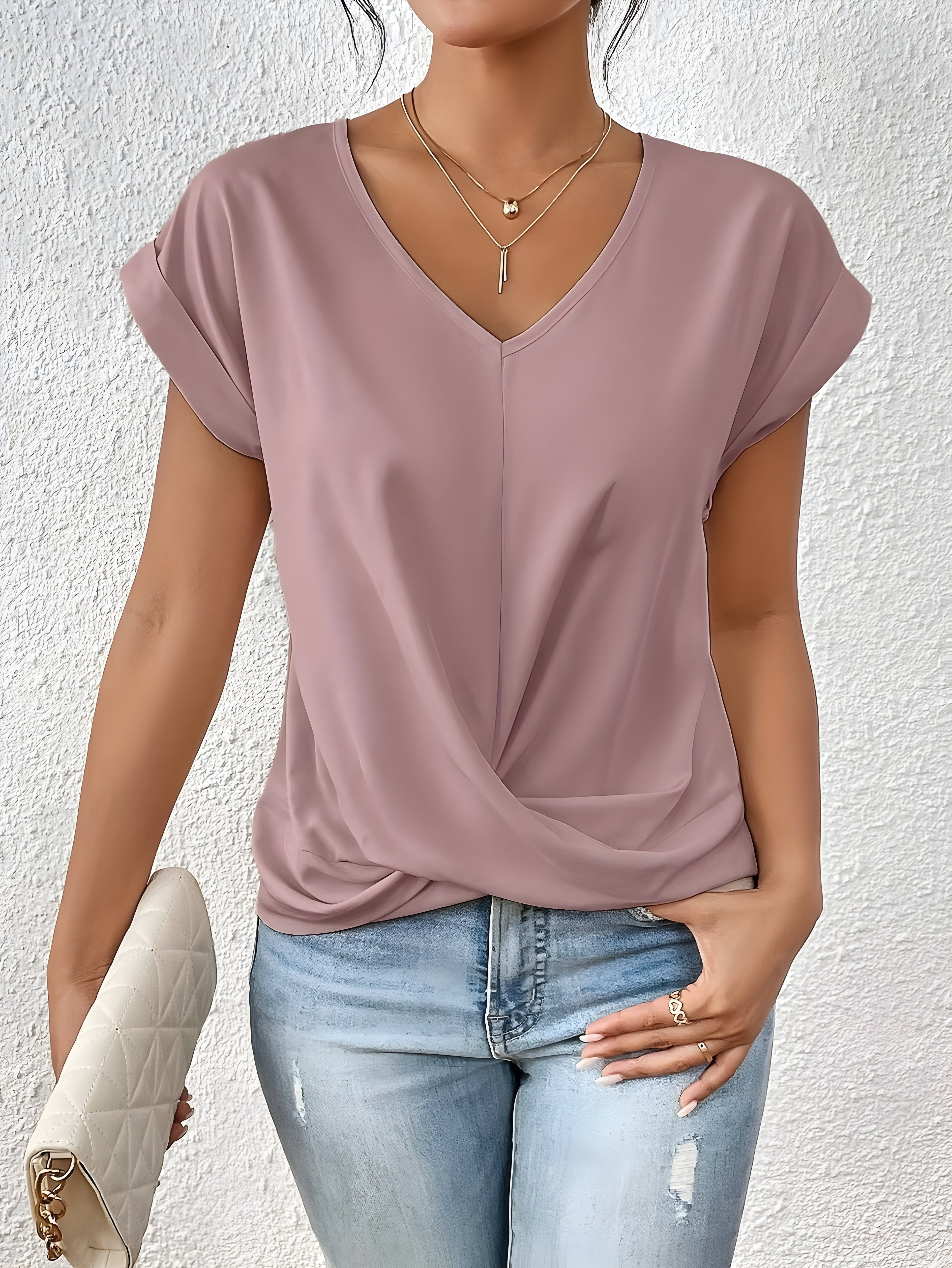Maeve | Elegant V-Neck Top