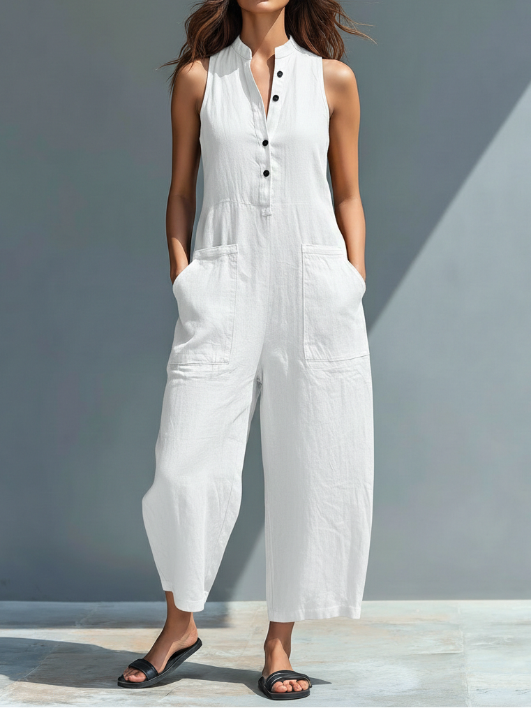 Lucinda | Elegant Sleeveless Jumpsuit