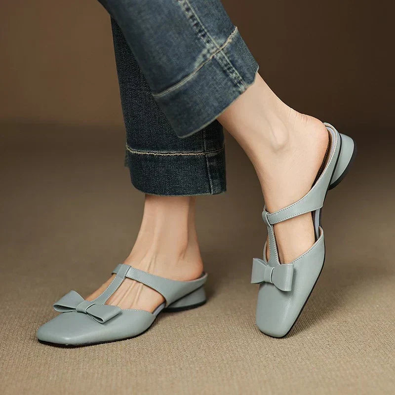 Jamie | Square Toe Slippers