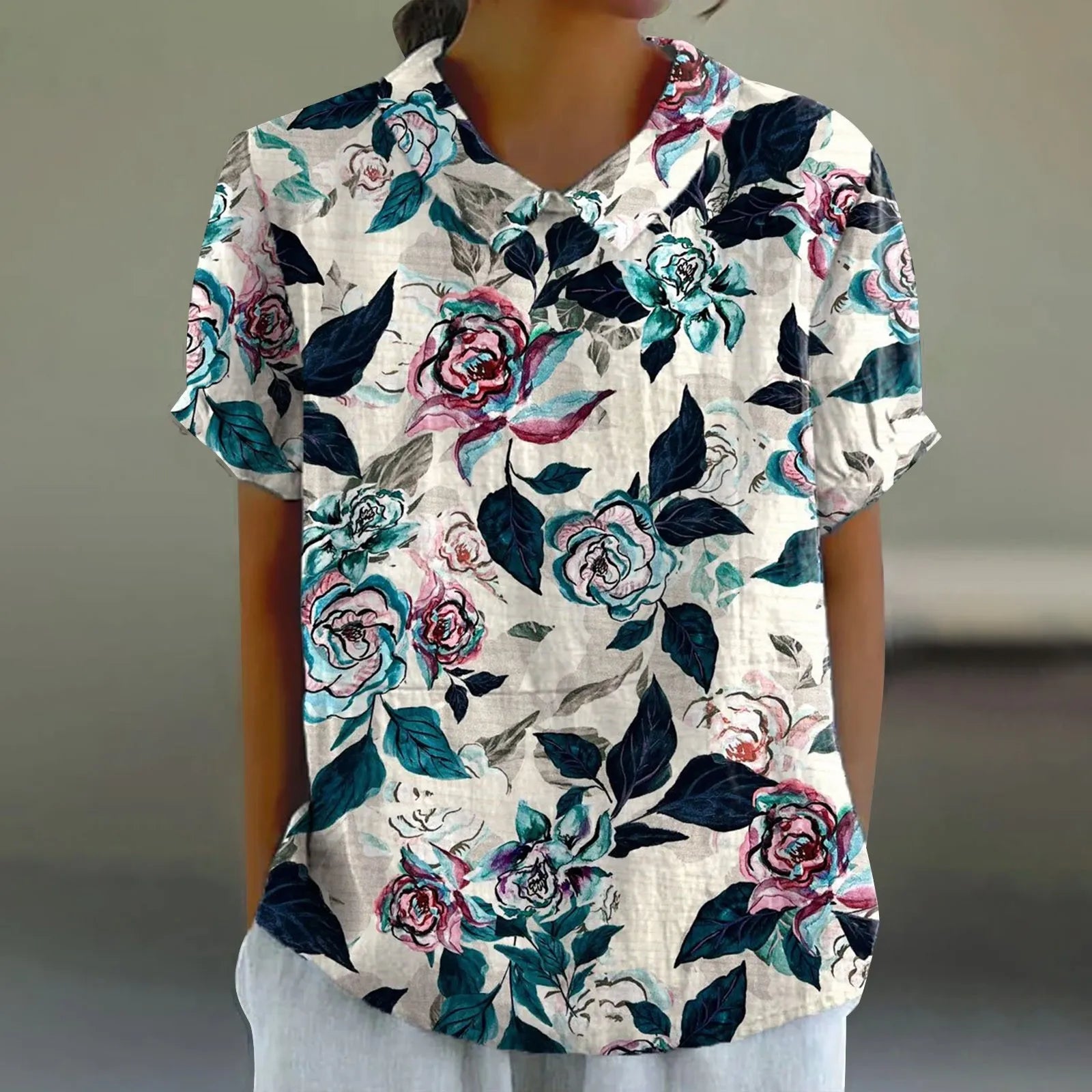 Mila | Vintage Floral Shirt