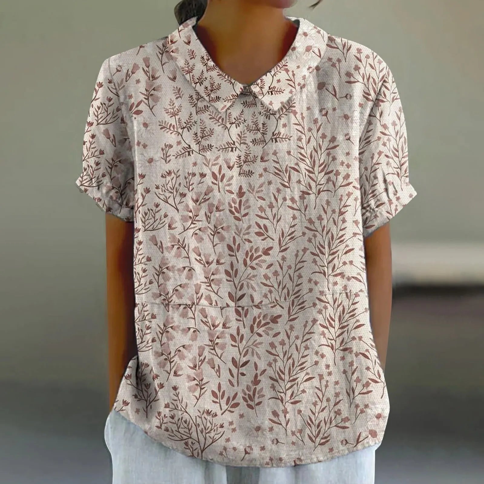 Mila | Blush Botanical Top