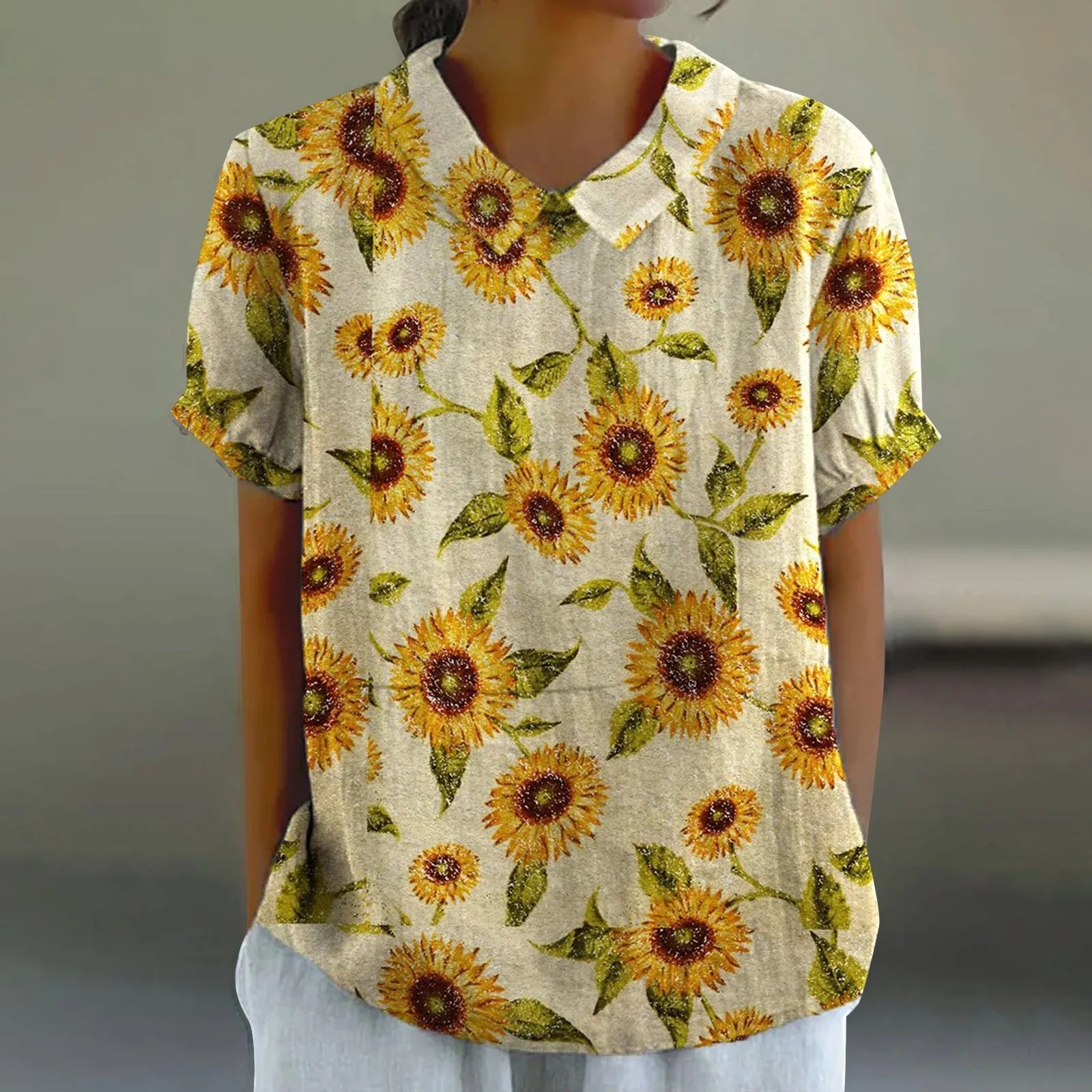 Mila | Sunflower Meadow Shirt