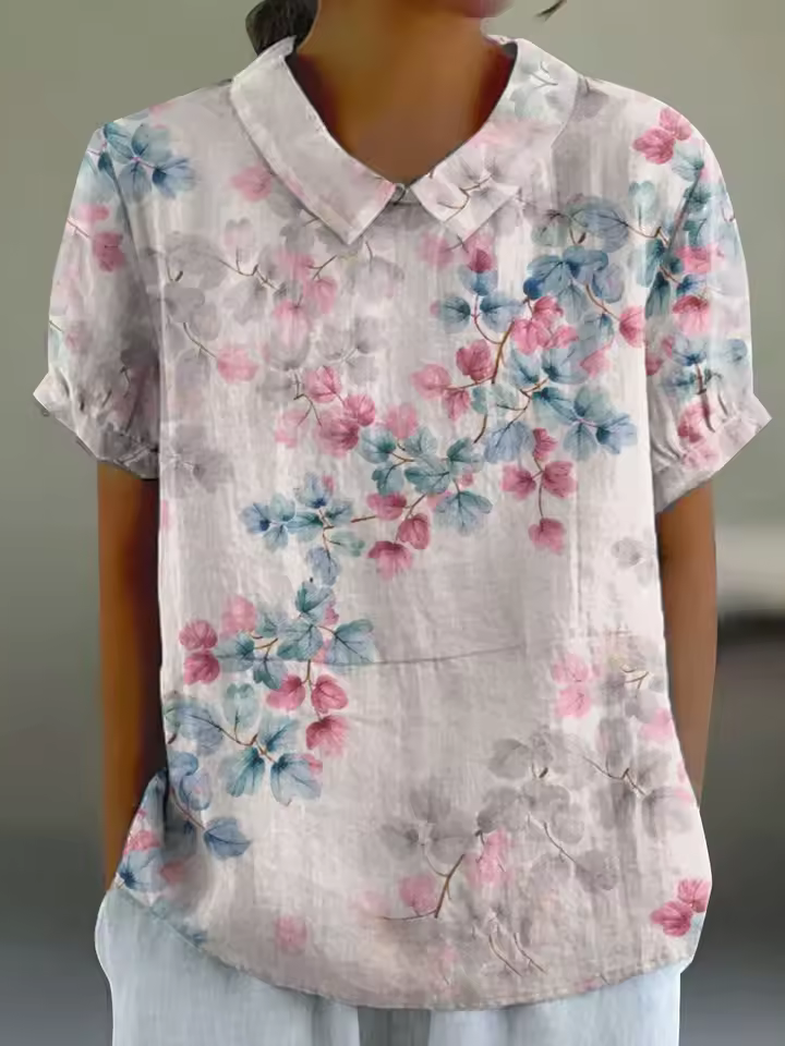 Tess | Trailing Vine Shirt