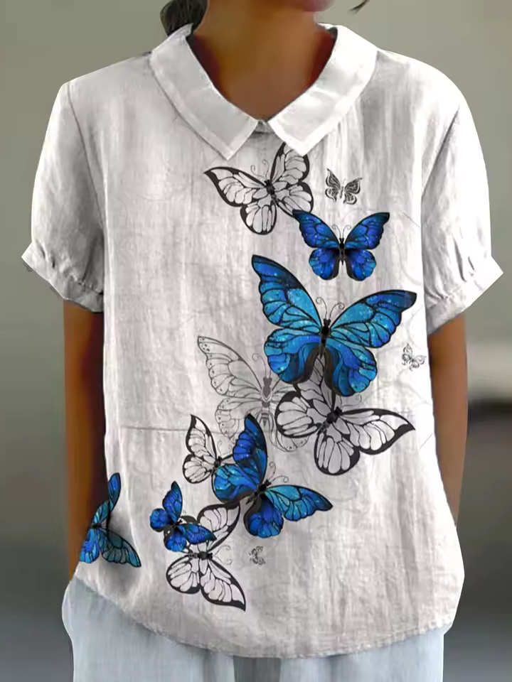 Faye | Butterfly Shirt