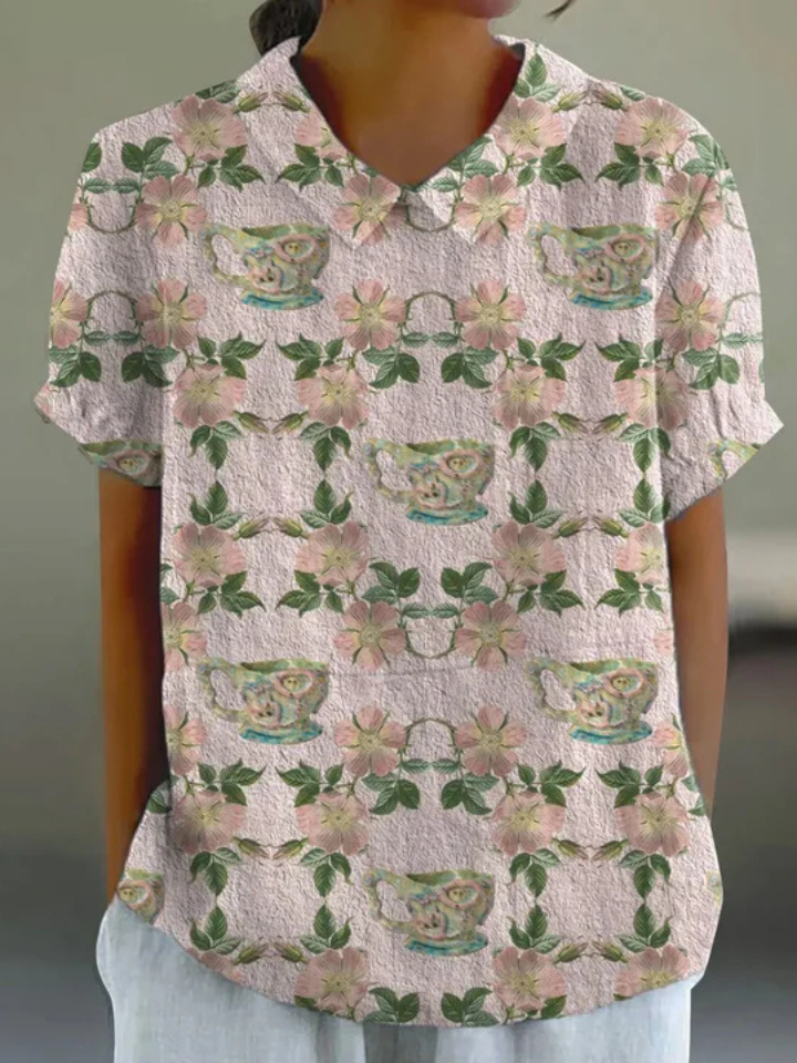 Cleo | Vintage Floral Shirt