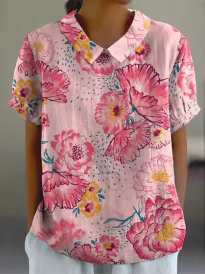 Nora | Pink Rose Shir