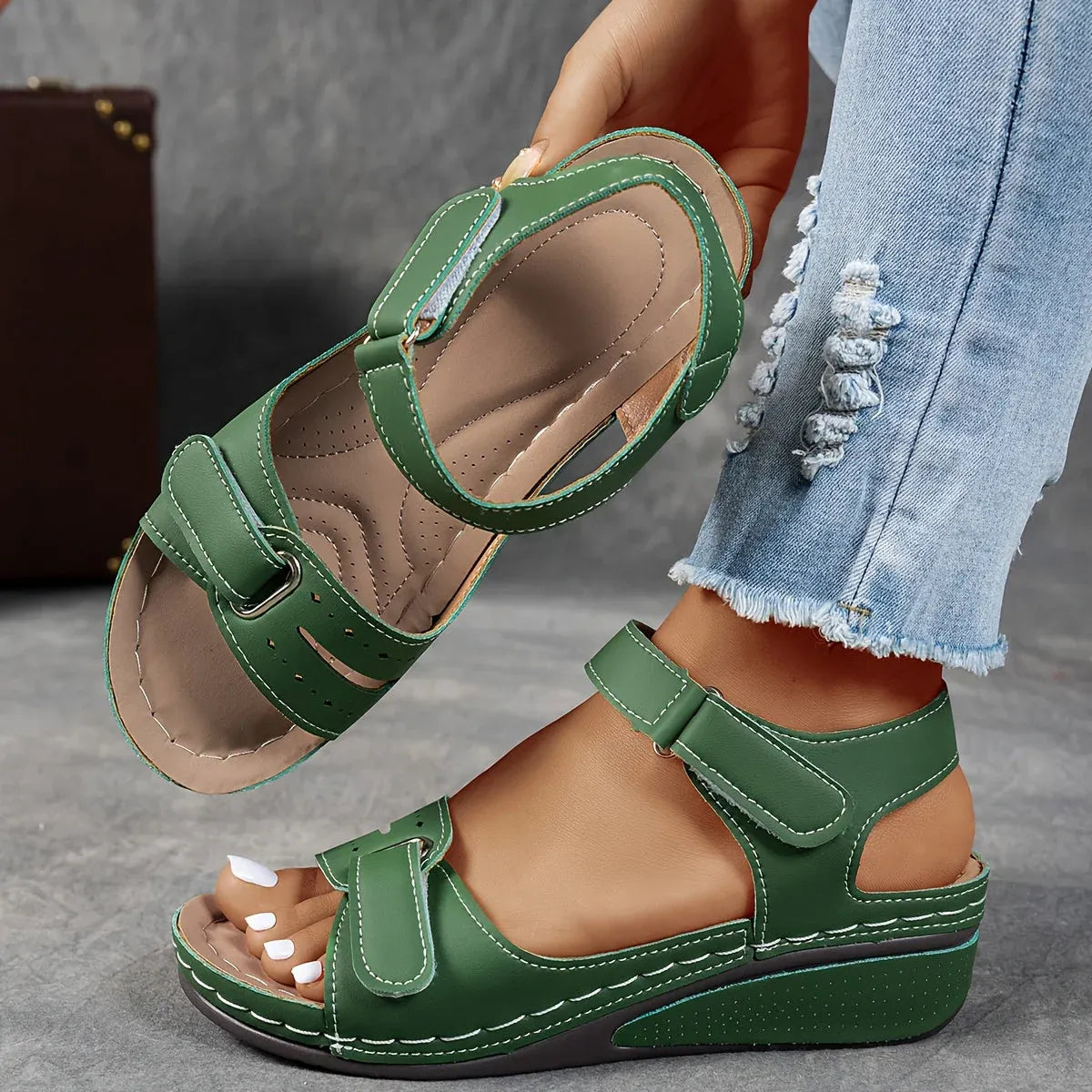 Nora | Elegant Supportive Strap Sandals