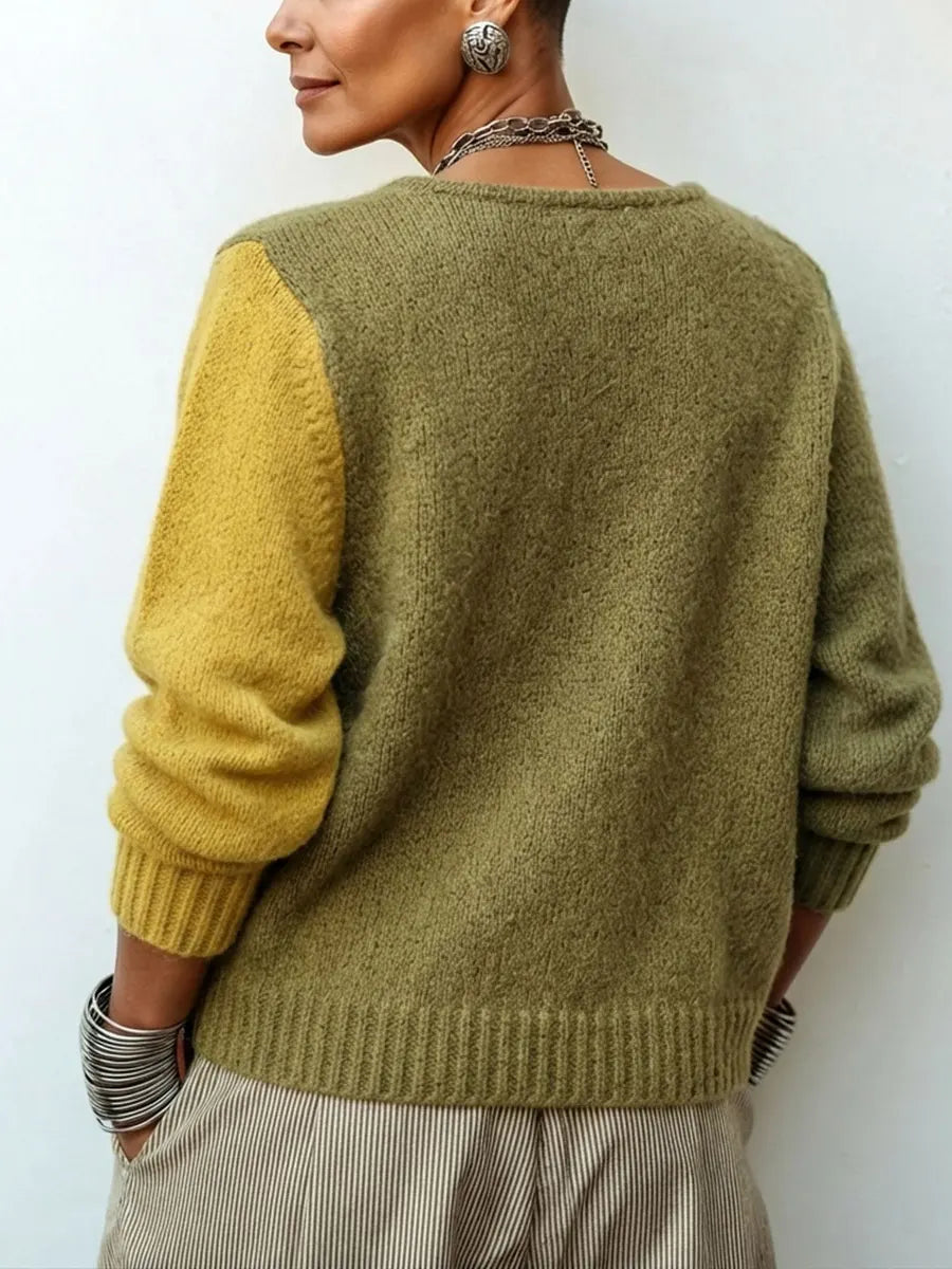 Weston™ | Color-Block Knit Sweater